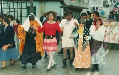 Αποκριάτικη παρέλαση στους δρόμους του χωριού